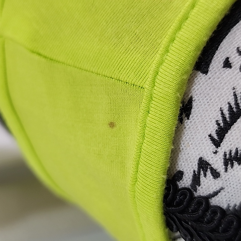 Bebe Neon Green And Teal Ruched Maxi Dress S - Picture 9 of 10